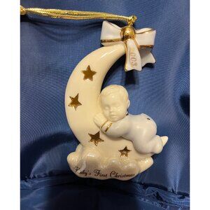 Lenox baby’s boys first Christmas 2003 ornament